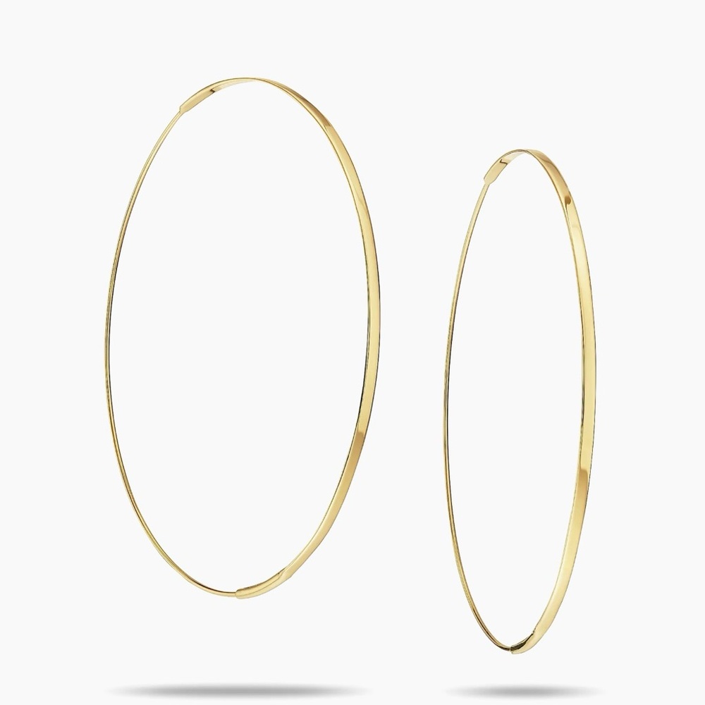 🚨24 hour price drop🚨Lana 14 k Gold Hoop Earrings